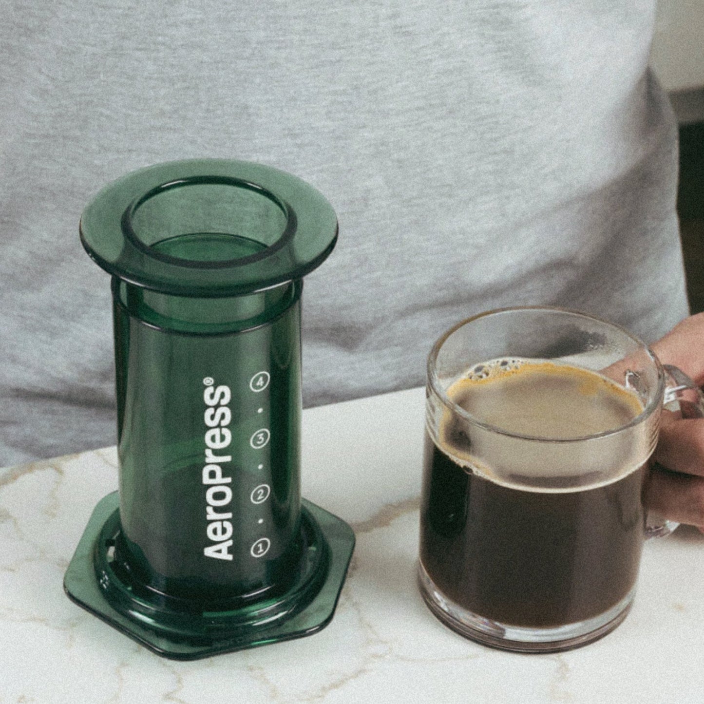 AeroPress - Green - LookAliveCoffee -