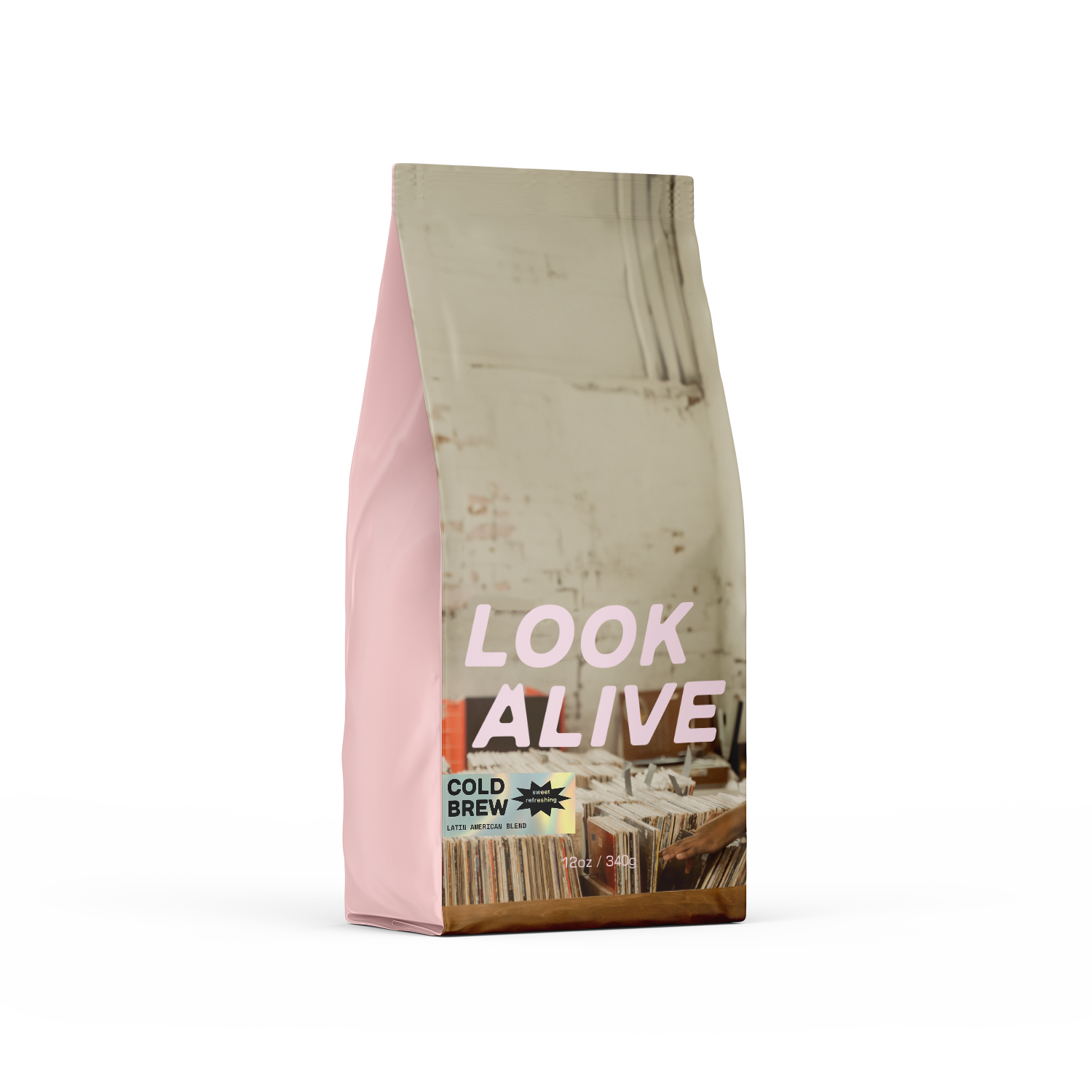 12oz Cold Brew Blend _ Look Alive Coffee