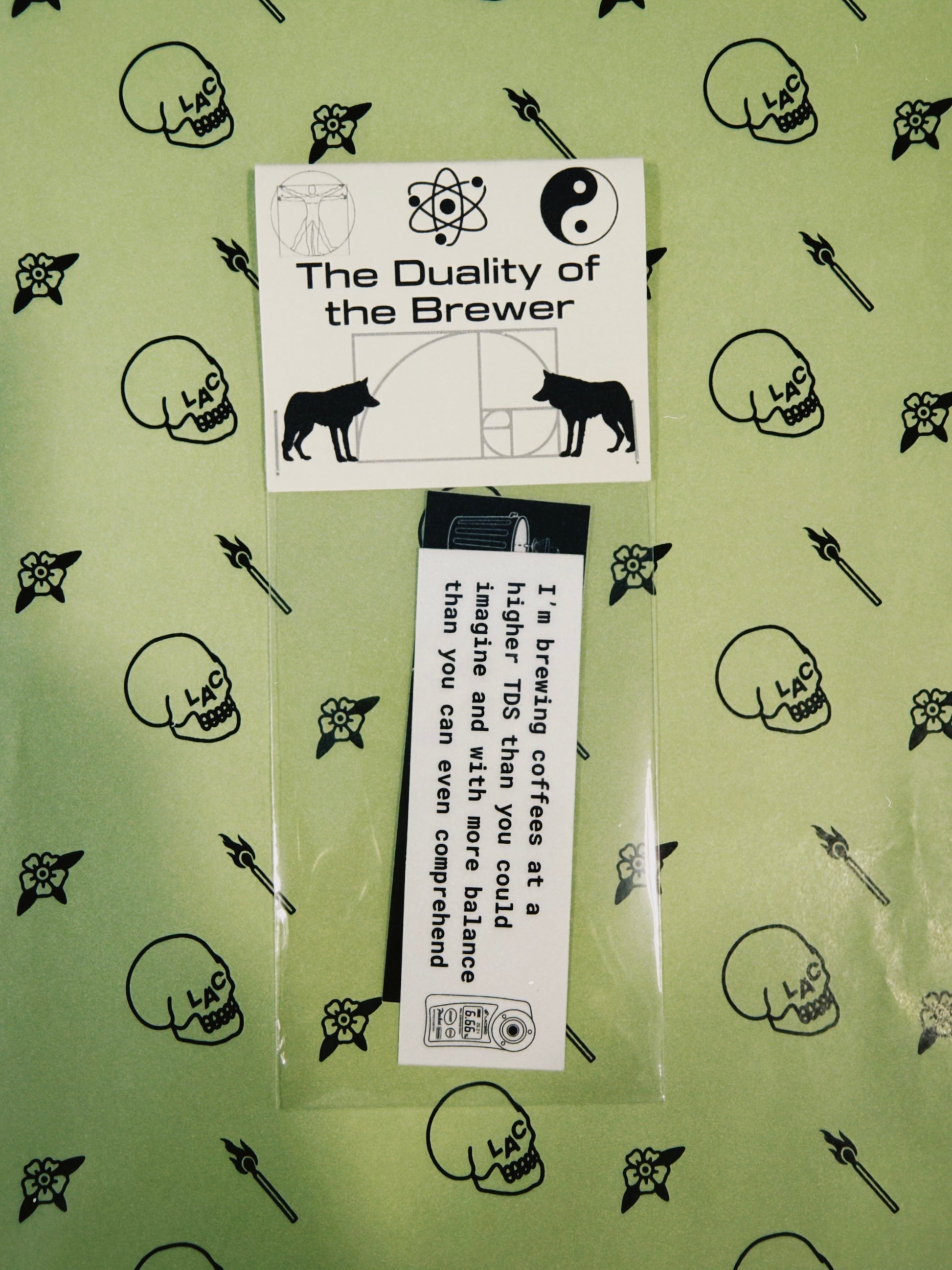 Duality of the Brewer Sticker Pack