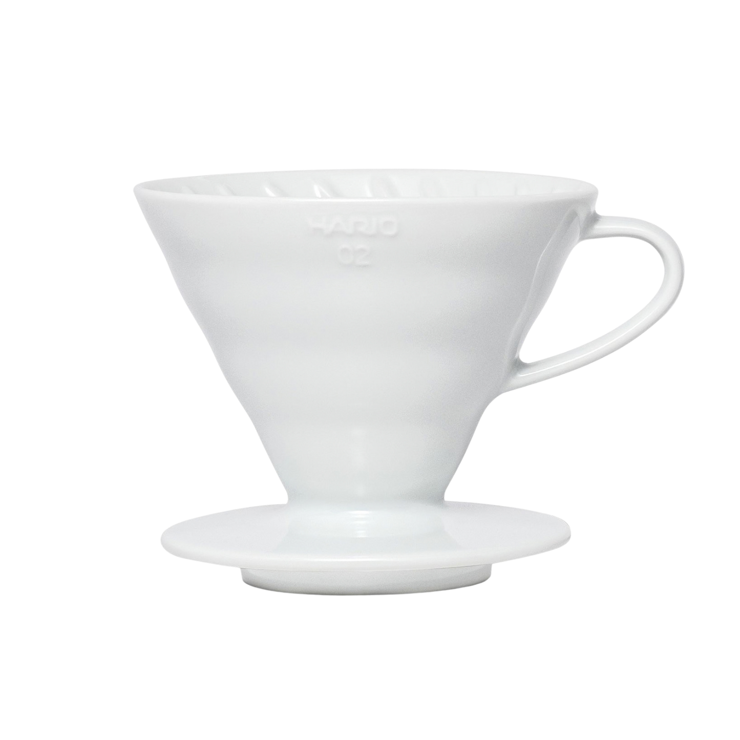 V60 Ceramic Coffee Dripper 02 - White