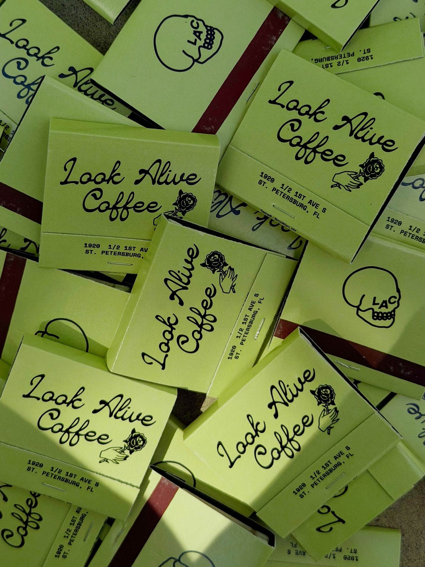 Look Alive Coffee Matches