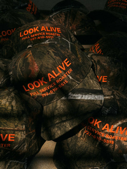 Camo Hat Pile