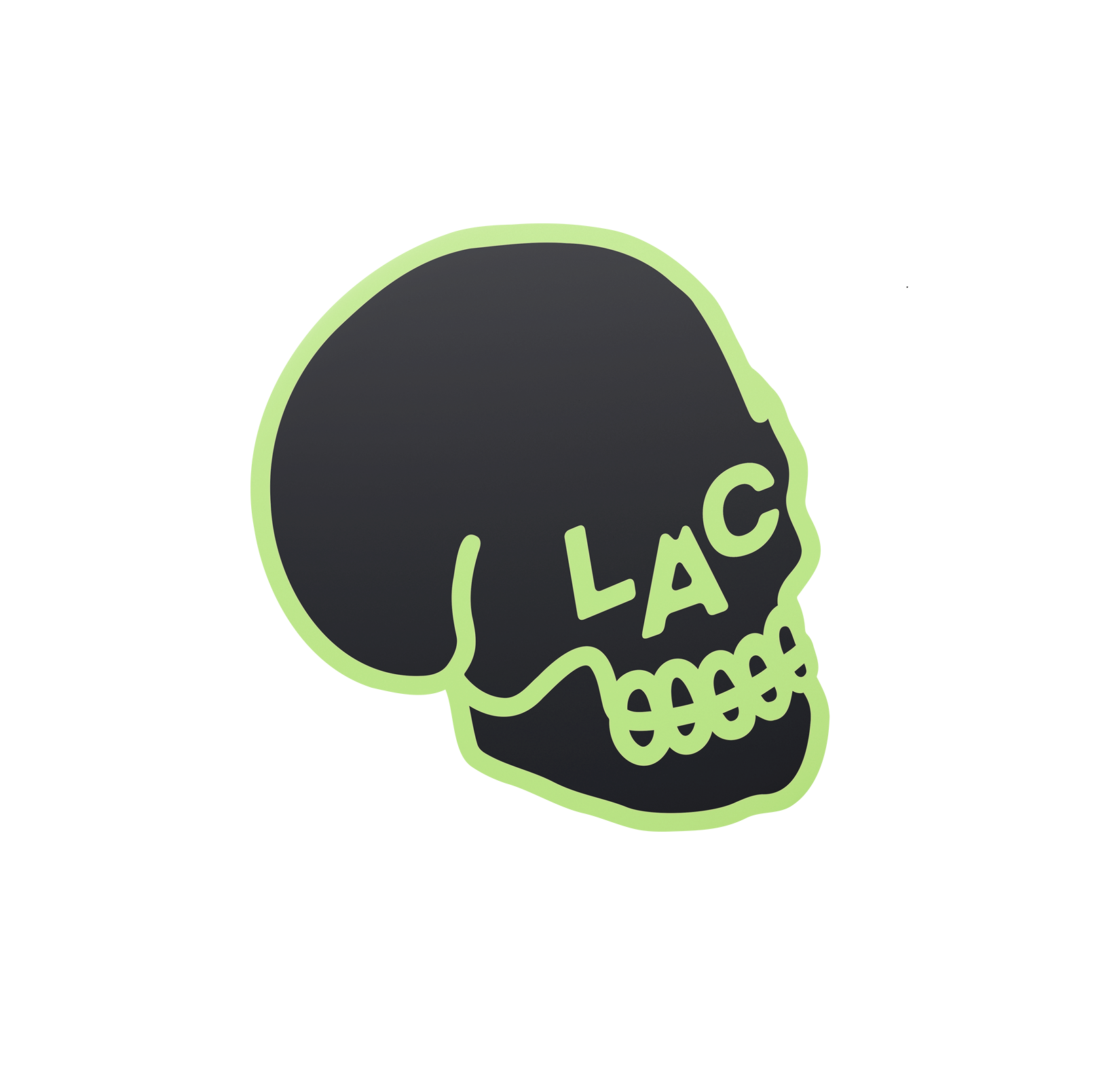 Look Alive Coffee Glow in the Dark Sticker