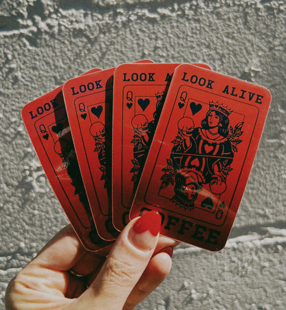 Queen of Hearts Stickers