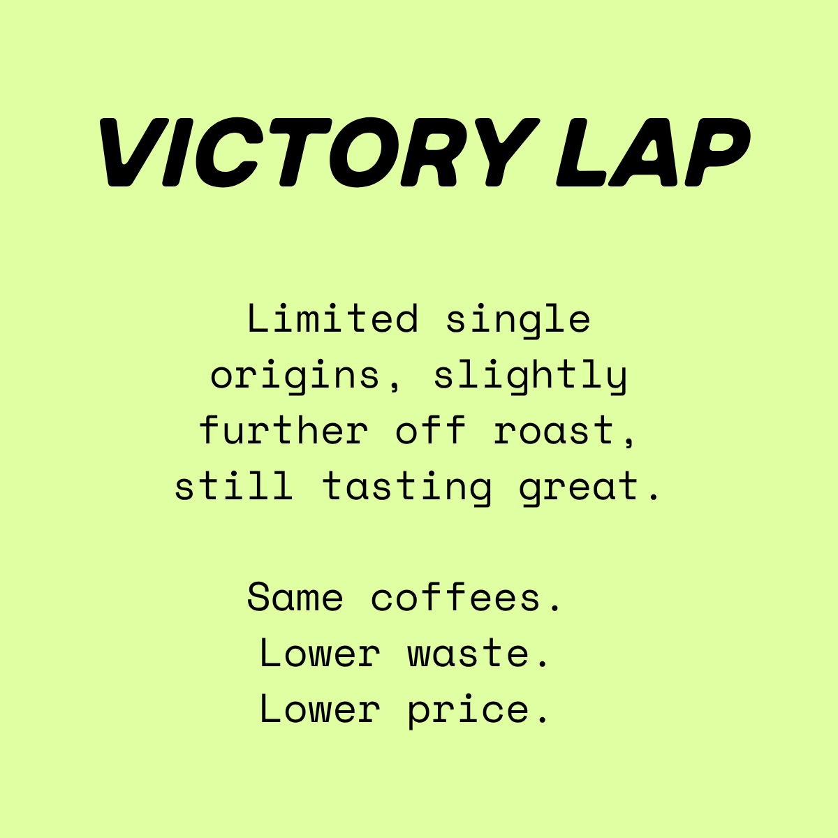 Victory Lap