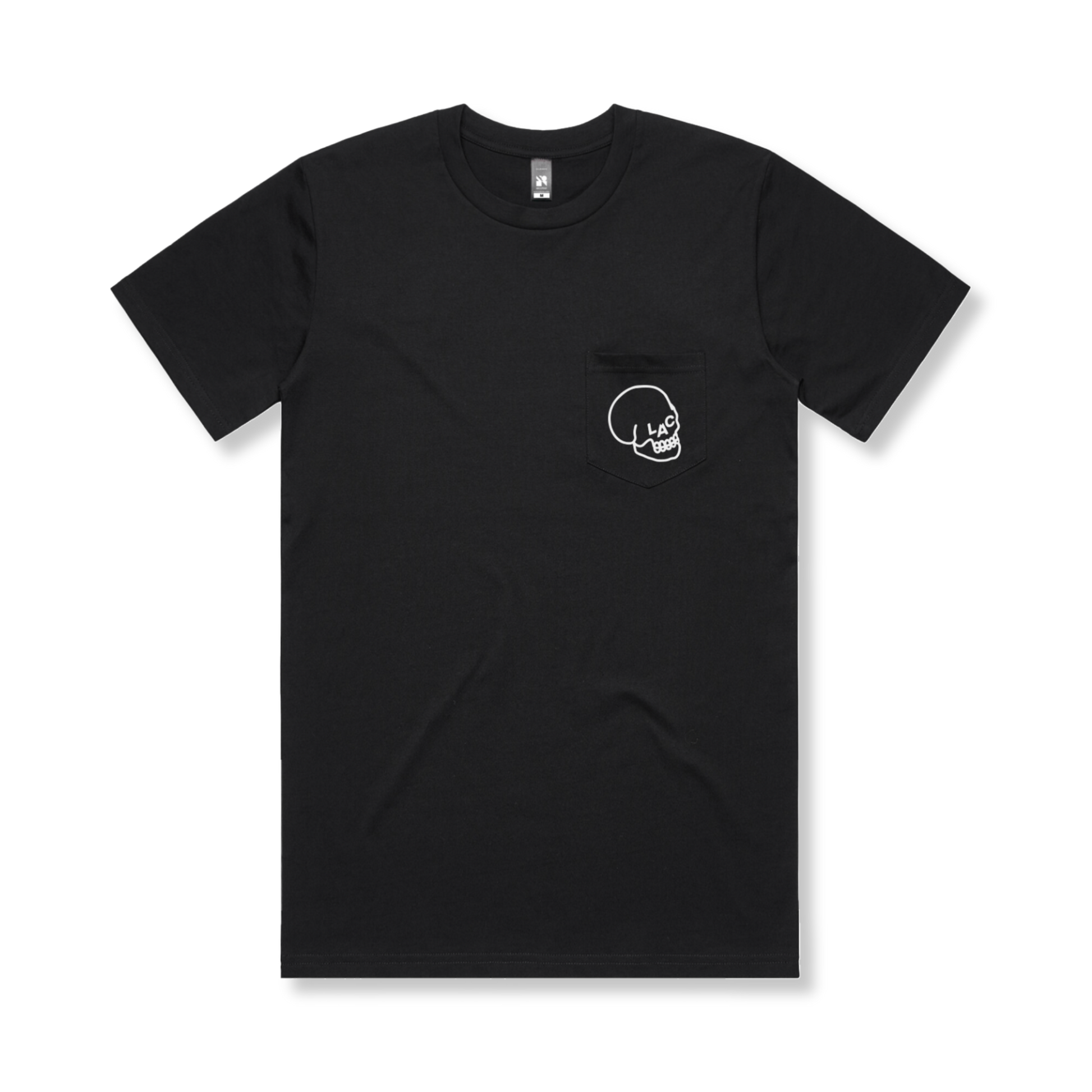 Look Alive Coffee Surf Zombie Pocket T-shirt